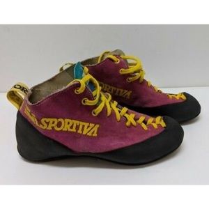 La Sportiva Vintage Rock Climbing Shoes Sz 40 (EU)